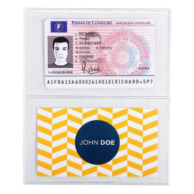 Etui protection PVC carte crédit/visite