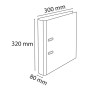 CL dos arrondi 80mm Eterneco assorti