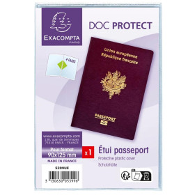 Etui de protection PVC pour passeport