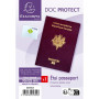 Etui de protection PVC pour passeport