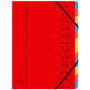 TRIEUR AGRAFE 12 COMP. ROUGE