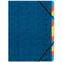 TRIEUR AGRAFE 12 COMP. BLEU