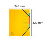 TRIEUR AGRAFE 7 COMP. JAUNE