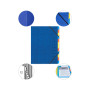 TRIEUR AGRAFE 12 COMP. BLEU