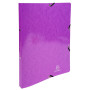Classeur A4 2anxØ15mm Iderama violet