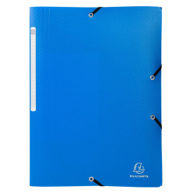 Chem. 3RAB.+élast. PP5/10e A4 Opak Bleu