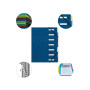 TRIEUR FENETRES 7 COMP. BLEU