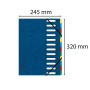 TRIEUR FENETRES 12 COMP. BLEU