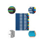 TRIEUR FENETRE 24 COMP. BLEU