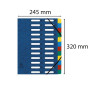 TRIEUR FENETRE 24 COMP. BLEU