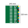 TRIEUR FENETRE 24 COMP. VERT