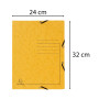 Chem. 3rab+élast. Imp. A4 CL 355g jaune