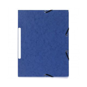 Chem.C.recy.3rab.élast.+étiq.24X32 Bleu