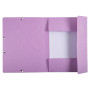 Chem. 3rab+élast. A4 carte AQUAREL mauve