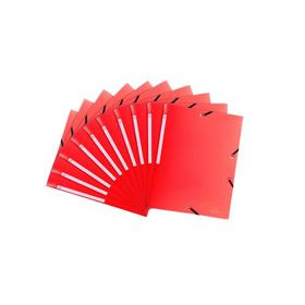 CHEMISES 3RAB.+ ELAST. PP 0,5MM ROUGE