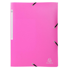 Chem. 3RAB.+élast. PP5/10e A4 OPAK Rose