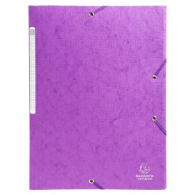 CHEMISE 3 RABATS  SCOTTEN  7/10°violet