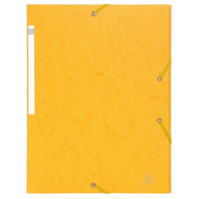 CHEMISE 3 RABATS  SCOTTEN  7/10°JAUNE