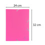 CHEM. A4 3RAB+ELAST PP 24X32 FUCHSIA