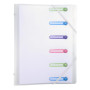 Trieur 3 rab. 6 comp PP Chromaline blanc