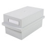 Boîte K 600 fiches A7 gris lumière