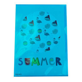 Sachet 100 poch.Coin A4 PP Lisse 120 as