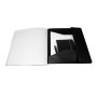 Trieur 8 comp 3 rabats PP Noir