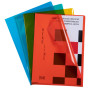 Sachet 10 poch.Coin A4 PP Lisse 120µ ass
