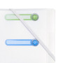 Trieur 3 rab. 6 comp PP Chromaline blanc