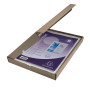 SACH 10 POCHETTES ADHESIVES MURALES A4