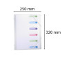 Trieur 3 rab. 6 comp PP Chromaline blanc