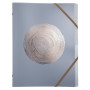 Trieur 6 comp. PP A4 Ellipse coul.ass.