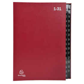Trieur Ordonator 1-31 32 comp. Rouge