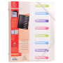 Trieur 3 rabats 8 comp PP Chromaline