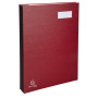 Parapheur 20 Compartiments rouge