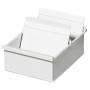 Bac K 600 fiches A7 gris lumière