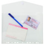 Sach. 5 poch.envelop.perf. A4 PP Transp.
