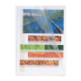 Sachet 100 poch.Coin PP Lisse cristal A5