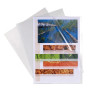 Sachet 100 poch.Coin PP Lisse cristal A5