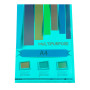 Sachet100 poch.Coin A4 PP grainé 120 as