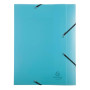 Bte classement A4 D60mm PP Chrom.Pastel