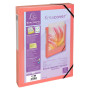 Bte class.élast. D40 PP KREAC PASTEL ass