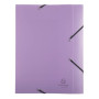 Bte classement A4 D40mm PP Chrom.Pastel