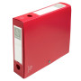 Boite de class D60mm pression PP rouge