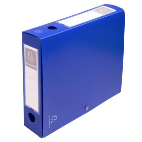 Boite de class D60mm pression PP bleu