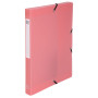 Bte classement A4 D25mm PP Chrom.Pastel