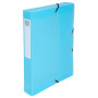 Bte classement A4 D40mm PP Chrom.Pastel