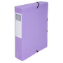 Bte classement A4 D60mm PP Chrom.Pastel