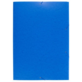 Chemise 3 rab. Carte Lustrée A2 BLEU