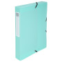 Bte classement A4 D40mm PP Chrom.Pastel